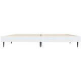 vidaXL Posteljni okvir bel 120x190 cm inženirski les | Shoptok.si