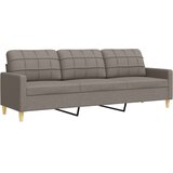  3-dijelni set sofa smeđesivi od tkanine | shoptok.hr