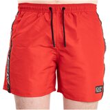 Ea7 Emporio Armani Kratke hlače & Bermuda 9020003R732 Rdeča | Shoptok.si