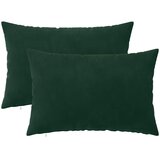  Presvlaka za jastuk 2 pcs HEERLEN Tamnozelena 40 x 60 cm Baršun | shoptok.hr