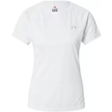 Newline Funkcionalna majica siva / naravno bela