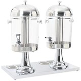 Dvostruki Dispenzer za Sok Nehrđajući Čelik 2 x 8 L | shoptok.hr