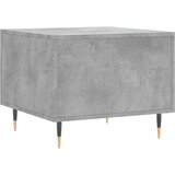  Stolić za kavu siva boja betona 50x50x40 cm konstruirano drvo | shoptok.hr