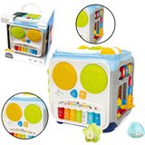 Multifunkcionalna edukativna kocka Toddlers sa zvučnim i svjetlosnim efektima | shoptok.hr