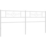 vidaXL Kovinsko vzglavje belo 180 cm | Shoptok.si