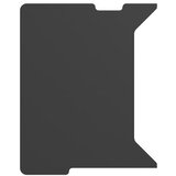 Genesis NDS-2282 computer desk top Free-form shape MDF Anthracite Cijene