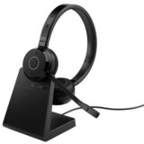 Jabra Evolve 65 TE Slušalice Žičano i bežično Obruč za glavu Ured / pozivni centar USB Tip-A Bluetooth Postolje za punjenje Crno | Shoptok.si