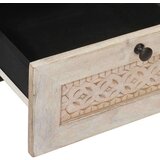 vidaXL Noćni ormarić s ladicama Bež 40 x 33 x 46 cm masivno drvo manga | shoptok.hr