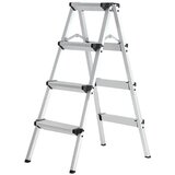 ATON aluminijumske sklopive stepenaste merdevine 2x4 0.97m ATN-DLH504 | Eponuda.com