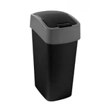 Črn koš za smeti Pacific, 45 l