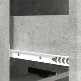  Ormar s ladicama Betonska siva 33 x 34,5 x 92 cm | shoptok.hr