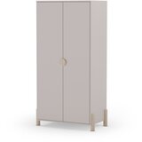 Marckeric Kremno bela otroška garderobna omara iz masivnega bora 93x180 cm Enola – | Shoptok.si