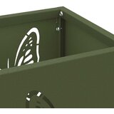  Stalak za kišobrane Maslinasta 15,5 x 15,5 x 49 cm Čelik | shoptok.hr