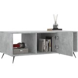  Stolić za kavu boja betona 102 x 50 x 40 cm konstruirano drvo | shoptok.hr
