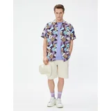 Koton Cargo Shorts with Pockets and Buttons Cotton