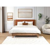 Bobochic Paris Oranžna zakonska postelja z letvenim dnom 160x200 cm Lior – | Shoptok.si