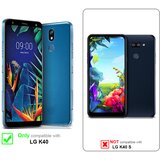 Cadorabo Ohišje, združljivo z LG K40 v nočna črna - Zaščitni ovitek z magnetnim zapiranjem, stoječo funkcijo in režo za kartice, (20558052) | Shoptok.si