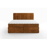 Esposa BOXSPRING POSTELJA 160 cm x 200 cm , tekstil siva | Shoptok.si