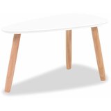  Set Stolića za Kavu 2 kom od Masivne Borovine Bijeli | Eponuda.com