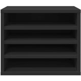  Organizator za pisalno mizo črn 36x26x29,5 cm inženirski les, (21413886) | Shoptok.si