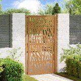  Vrtna vrata 100x200 cm Otporna na vremenske uvjete Čelik s Trakom Dizajn | shoptok.hr