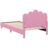  Krevet za djecu s uzglavljem Ružičasta 90 x 200 cm Tkanina | Shoptok.si