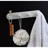  Kukica za ručnik Calypso četverostruka, mat bijela | shoptok.hr