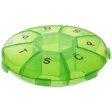 Mediblink Tedenska posodica za tablete Lotus 1x/dan M014, zelena Cene