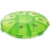 Tedenska posodica za tablete Lotus 1x/dan M014, zelena