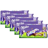 Milka milkinis Mlečna čokolada, 87,5g, 5 komada