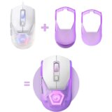 Marvo Miška Fit Lite G1, bela + darilo Fit Grip | Shoptok.si