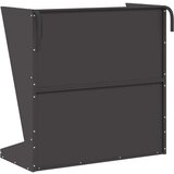  Hranilica za sijeno Crna 71 x 33 x 70 cm Hladno valjani čelik | shoptok.hr