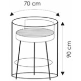 Boni-shop Prevleka za žar 70x90 cm - Transparentna zaščita z robustno tkanino, (5000090436) | Shoptok.si