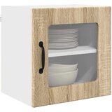 vidaXL Stenska kuhinjska omarica s polico Sonoma hrast 40 x 31 x 40 cm | Shoptok.si