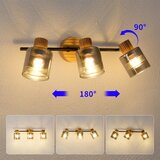  Brilagi - Spot svetlo HYGGE 3xE14/15W/230V drvo/zadimljeno | Eponuda.com