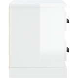  Noćni ormarić visoki sjaj bijeli 60x35,5x45 cm | shoptok.hr