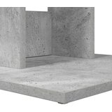  Stranska miza Betonsko siva 45 x 40 x 62,5 cm Konstruiran les, (5000201918) | Shoptok.si