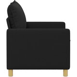 SOFA Crna 126 x 81 x 87,5 cm Tkanina | Shoptok.si