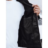 DStreet Men's leather jacket black DStreet Men's leather jacket black Slike