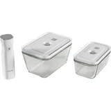 fresh+save Vacuum- Starter Set 7 pcs. Glass