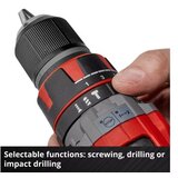 Einhell PROFESIONALNA Akumulatorska udarna bušilica TP-CD 18/60 Li-i BL 1x2,0Ah + kofer | ePonuda.com