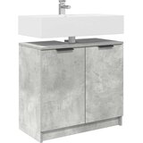  Kupaonski ormar s pohranom Betonski sivi 64,5 x 33,5 x 59 cm | shoptok.hr