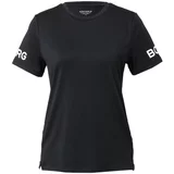 Bjorn Borg Tehnička sportska majica crna / bijela