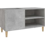 vidaXL Omarica za gramofonske plošče betonsko siva 84,5x38x48 cm les | Shoptok.si