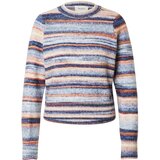 PepeJeans Pulover 'Celeste' kamela / mornarska / svetlo modra / puder Cene