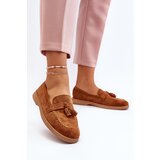 Boto Women's Suede Moccasins Camel Dansitu | Shoptok.si