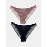 Sinsay Pamučne gaćice s čipkom 2 pack | shoptok.hr