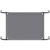 vidaXL Povišeni krevet za pse sivi 90x50x20 cm Oxford tkanina i čelik | shoptok.hr