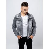 Glano Men's Denim Jacket - light gray | shoptok.hr