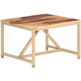  Bočni stolić 60 x 60 x 40 cm od masivnog drva | shoptok.hr